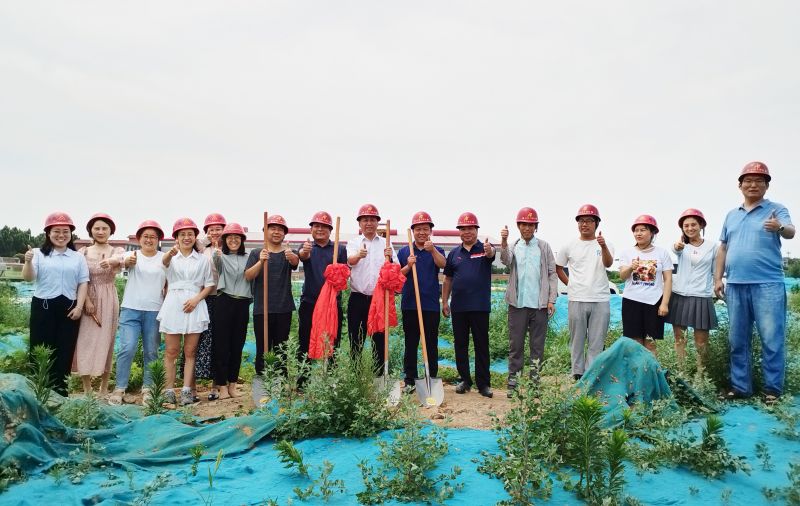 河南省9170在线登录金沙· 中润建设工程有限公司东风产业园奠基仪式